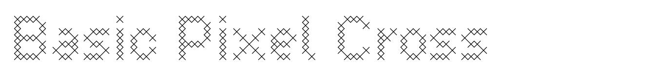 Basic Pixel Cross